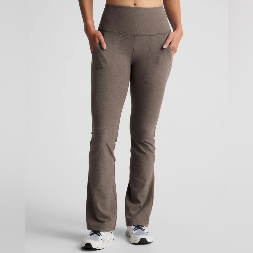 NWT Beyond Yoga Spacedye High Waisted Practice Pocket Bootcut Pant